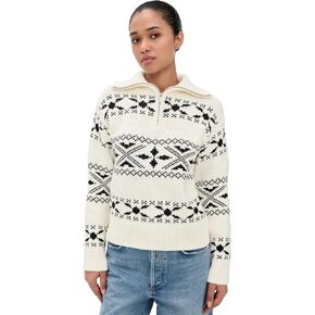 English Factory Women's Motif Zip Up Sweater in Kuwait