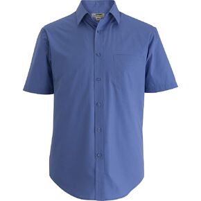 Edwards Men's Short Sleeve Essential Broadcloth Shirt in Kuwait