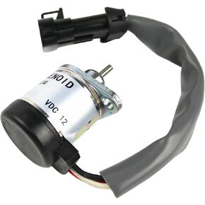 12VDC Fuel Shut Off Solenoid 6689034 1G577-60011 1G577-60010 Fits for Bobcat A300 A770 S220 S250 S300 S330 S750 S770 S850 T250 T300 T320 T750 T770 T870 V417 in Kuwait