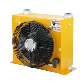 AH1012T-CA Hydraulic Air Cooler Truck-Mounted Crane Modified Fuel Tank Cooling Cooler Oil Radiator Efficient Shock Absorption(12V) in Kuwait