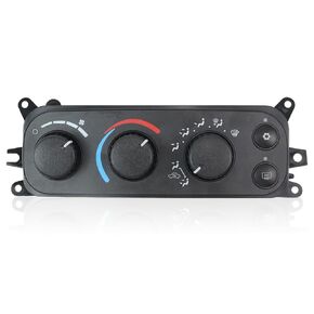 599-212 HVAC A/C سخان وحدة التحكم في المناخ، مفتاح التحكم في سخان تكييف الهواء متوافق مع 2002-2005 دودج رام 1500 2500 3500 وداكوتا 2001-2004 استبدال # 55055905AA 55055905AD 55056246AA in Kuwait