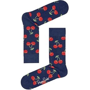 Happy Socks Cherry Sock Navy/Red 9-11 in Kuwait