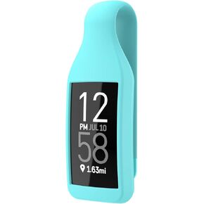 Clip Holder for Fitbit Charge 3/4 Silicone Case Accessory, Black in Kuwait