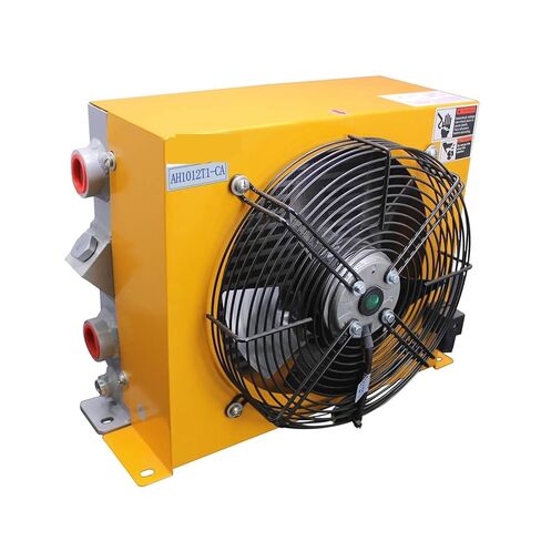 Hydraulic Radiator Air Cooler with Back Pressure Bypass Valve AH1012T1-CA 100L/min Cooling Excavator Efficient Shock Absorption(AC380V) in Kuwait