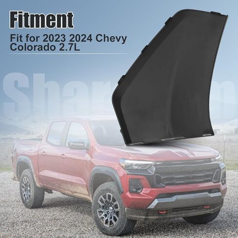 85617686 Front Left Bumper Fascia Fit for Chevy Colorado 2.7L 2023 2024 Bumper Wrap Corner Front Left Driver Side in Kuwait