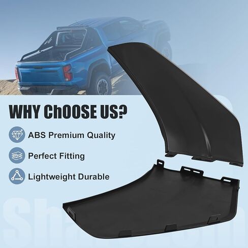 85617686 Front Left Bumper Fascia Fit for Chevy Colorado 2.7L 2023 2024 Bumper Wrap Corner Front Left Driver Side in Kuwait