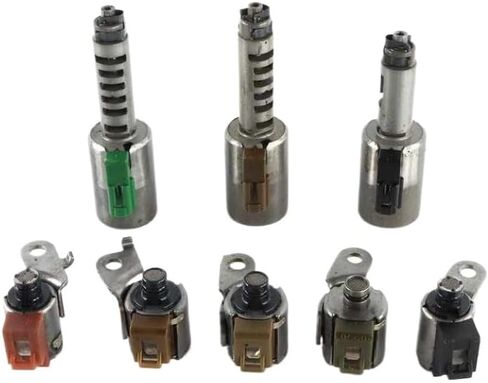 مجموعة ملفات لولبية ناقل الحركة 8 قطع متوافقة مع Lancia AW55-50SN AW55-51SN AF33-5 AW235 RE5F22A in Kuwait