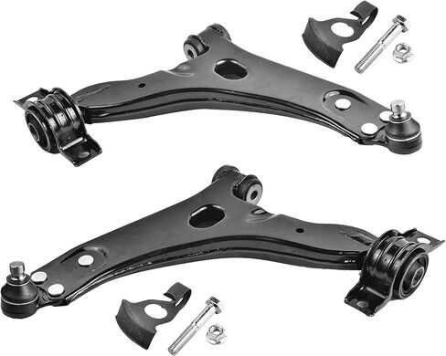 [2pcs] K80407 K80408 Front Lower Suspension Control Arm and Ball Joint Assembly Compatible With 2004 2005 2006 2007 Ford Focus 2.0L 2.3L, 2008 2009 2010 2011 Ford Focus 2.0L in Saudi Arabia
