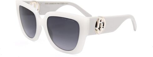 Marc Jacobs Women's Signature Sunglasses, Ivory/Grey, 54 in Saudi Arabia