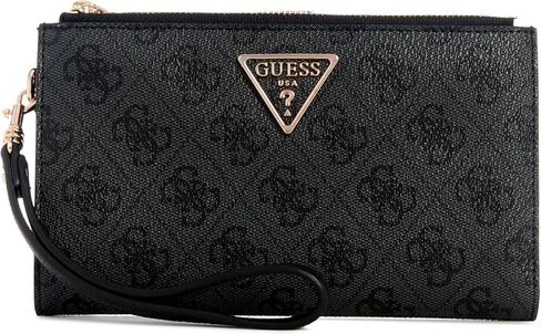 GUESS Womens Laurel Ii Double Zip Organizer Wallet in Kuwait