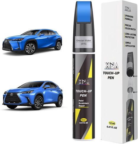 XNA ديب شيري ريد كريستال بيرل (PRP/JRP) لطلاء Jeep Touch Up، مزيل خدوش السيارة لإصلاح الشقوق والرقائق، طقم إصلاح خدوش السيارة 2 في 1 سريع وسهل الإصلاح مع لون مطابق تمامًا in Kuwait