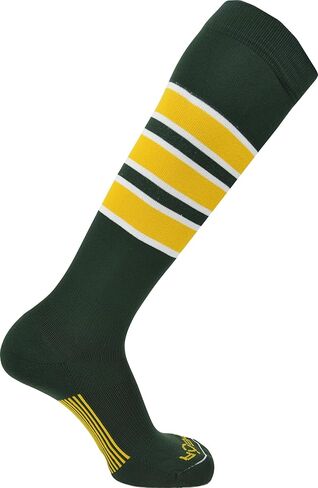 جوارب PEAR SOX Pearsox المصنوعة من النايلون للركبة - جوارب بدون خياطة عند أصابع القدم، ماصة للرطوبة، جوارب داعمة للقوس مع خطوط in Kuwait