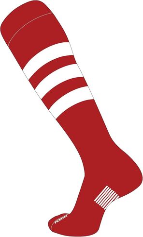جوارب PEAR SOX Pearsox المصنوعة من النايلون للركبة - جوارب بدون خياطة عند أصابع القدم، ماصة للرطوبة، جوارب داعمة للقوس مع خطوط in Kuwait