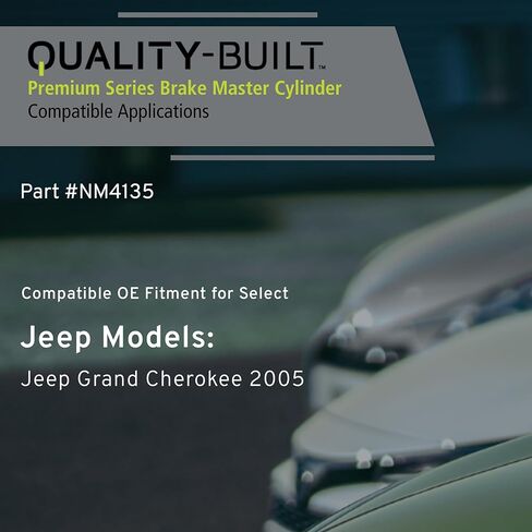 أسطوانة الفرامل الرئيسية عالية الجودة NM4135 - متوافقة مع سيارات جيب جراند شيروكي 2005-2005 in Saudi Arabia
