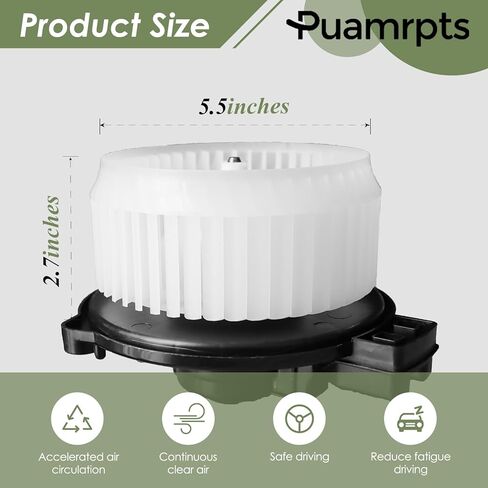 AC Heater Blower Motor Assembly Compatible with Honda Fit 2009 2010 2011 2012 2013 2014, Replace# 700247 79310T-F0G01 in Saudi Arabia