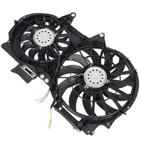 مروحة تبريد ECCPP متوافقة مع 2002-2009 لـ Audi لـ A4 / 2002-2009 لـ Audi لـ A4 Quattro، استبدل 622540 674-59718 AU3115107، مجموعة مروحة التبريد in Saudi Arabia
