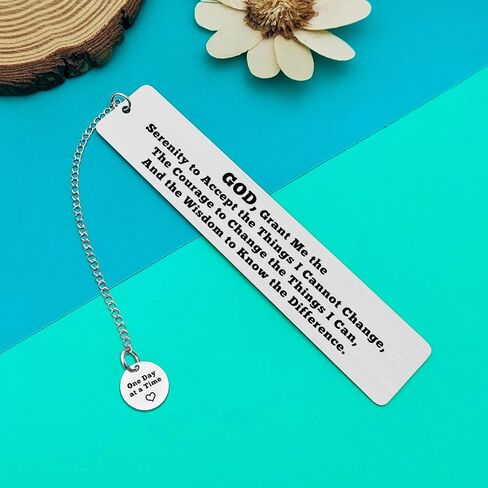 Sobriety Gifts for Women Men Addiction Recovery Inspirational Gifts Bookmark Encouragement Recovery Gift Sober Bookmark Religious Gift for Christians Friends Coworkers Christmas Anniversary Birthday in Saudi Arabia