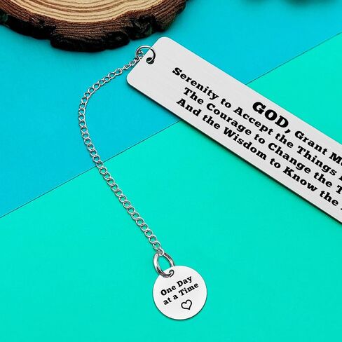 Sobriety Gifts for Women Men Addiction Recovery Inspirational Gifts Bookmark Encouragement Recovery Gift Sober Bookmark Religious Gift for Christians Friends Coworkers Christmas Anniversary Birthday in Saudi Arabia