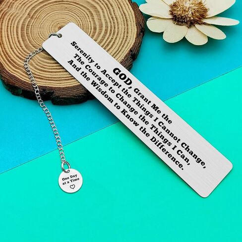 Sobriety Gifts for Women Men Addiction Recovery Inspirational Gifts Bookmark Encouragement Recovery Gift Sober Bookmark Religious Gift for Christians Friends Coworkers Christmas Anniversary Birthday in Saudi Arabia