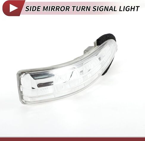 1 Pcs Car Mirror Turn Signal Light for Hyundai for GENESIS COUPE 2008-2016 Right LED Trun Signal Light Lamp No.876142M000 in Saudi Arabia