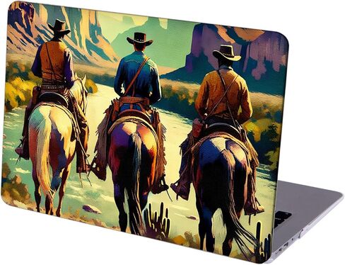 Compatible with MacBook Air 13.6-inch, Hard Shell Case with Keyboard Cover and Screen Protector (A2681, M2 chip / A3113, M3 chip / A3240, M4 chip, 2022-2025 Release) - Western Cowboys MC21562 in Saudi Arabia