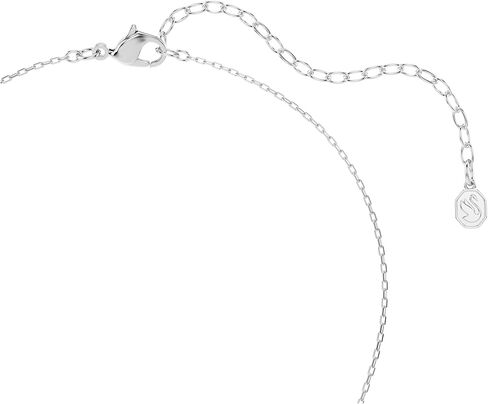 Swarovski One pendant, Heart cut, Pavé, Heart, Blue, Rhodium plated in Saudi Arabia