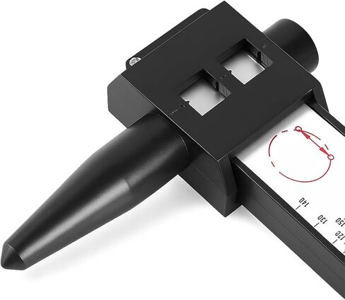 Car Wheel PCD Gauge, Vehicle Rim Bolt Pattern Measuring Tool, Automotive Lug PCD Ruler Accessories for 4 5 6 8 Holes Sliding Caliper, Universal for SUV, Sedan, Truck in Kuwait