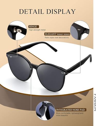 Polarized Womens Sunglasses, Trendy Sunglasses for Women, Driving, Shopping in Saudi Arabia