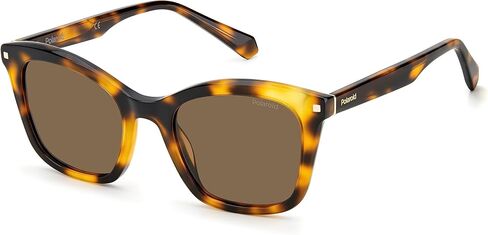 Polaroid womens Pld 4110/S/X Rectangular Sunglasses in Saudi Arabia