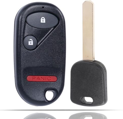 MechanMagic Key Fob Replacement Fits for Honda Element 2006 2007 2008 2009 2010 2011 OUCG8D-344H-A Remote with Uncut Transponder Ignition Key (HO03PT) in Saudi Arabia