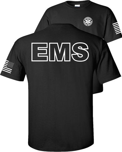 FAIR GAME Emergency Medical Services EMS T-Shirt BAF Flag in Kuwait