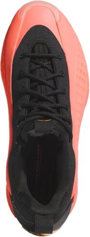Adidas Anthony Edwards 1 Low Mural - Boys' Grade School (JI4076, Acid Orange/Acid Red/Core Black) Size 5.5 in Saudi Arabia