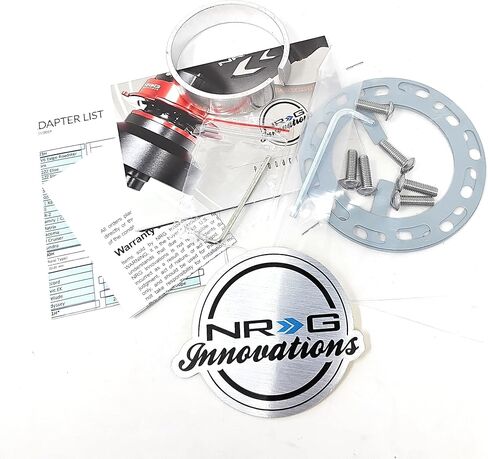 NRG Steering Wheel Quick Release Kit - Generation 2.0 - Blue with Blue Ring SRK-200BL in Saudi Arabia