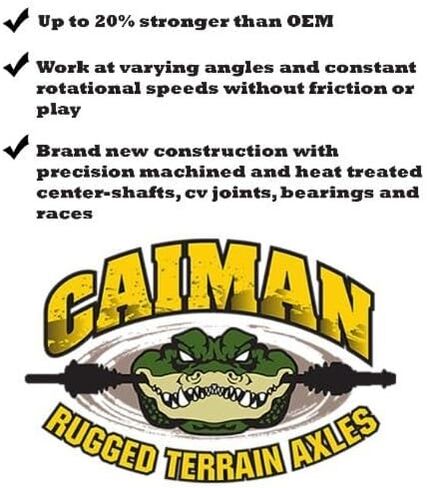 محاور السيرة الذاتية الأمامية القوية من Caiman لـ Arctic Cat Wildcat Sport 700 2014-2019، L & R in Kuwait