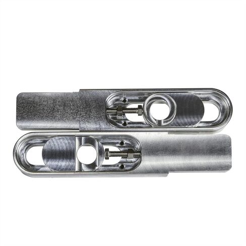 Raw Plain 4.5-9" Swingarm Extensions Compatible with 2006 Honda CBR 1000 Models - Made in the USA in Kuwait