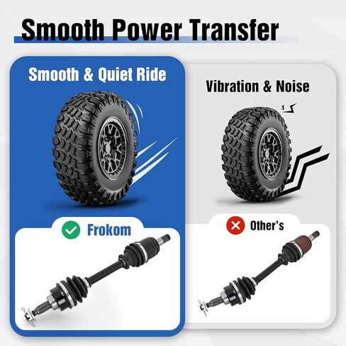Frokom Front CV Axle Drive Shaft for Honda FourTrax Rancher 350 2000-2006, FourTrax Rancher 400 2004-2007, Rancher 420 4x4 2007-2013 in Kuwait