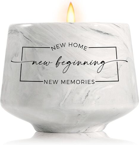 House Warming Gifts New Home – Housewarming Gift for Women, Men, Couple, Friend New Homeowner New Home Gift Ideas for First Apartment Party Decor Closing Presents for Home Buyers Scented Candle 6oz in Saudi Arabia