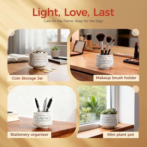House Warming Gifts New Home – Housewarming Gift for Women, Men, Couple, Friend New Homeowner New Home Gift Ideas for First Apartment Party Decor Closing Presents for Home Buyers Scented Candle 6oz in Saudi Arabia