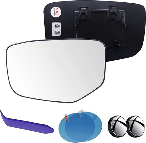 EAP Driver Side Mirror Glass Compatible With Honda Accord & Accord Coupe 2008-2012, Heated, 76253TA5A11 76253TA0A11 76253TA5A01 76253TA0A01 in Saudi Arabia