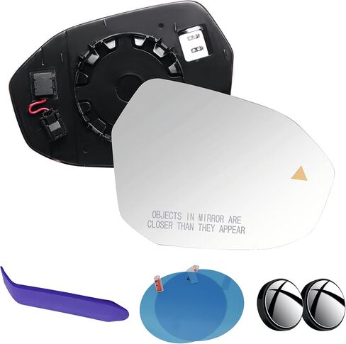 EAP Passenger Side Mirror Glass Compatible With BMW 530i, 540i, i5, M5 2024-2026, 740i, 750e, 760i, i7 2023-2026, X3 2025-2026, Heated With Blind Spot Without Auto Dimming, 51165A24394 51165A59990 in Saudi Arabia