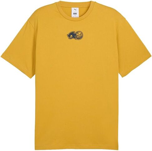 PUMA Mens X Sonic Relaxed Graphic Crew Neck Short Sleeve Casual Tops Casual - Black in Saudi Arabia