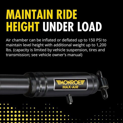 Monroe Shocks & Struts Max-Air MA839 Air Shock Absorber, Pack of 2 in Saudi Arabia