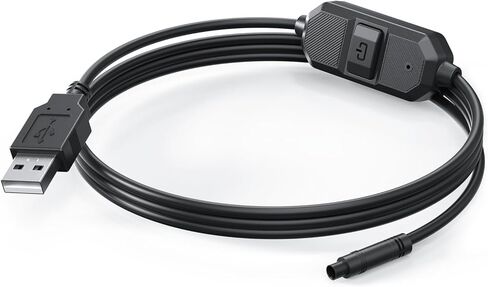 كابل تعزيز USB للكاميرا الاحتياطية اللاسلكية: موصل طاقة شاشة 4 دبابيس مع زر واحد للاستيقاظ، طاقة USB ثابتة للوحة قيادة نظيفة، ملحق كاميرا احتياطية لسيارات الدفع الرباعي، الالتقاط، الشاحنة، RV، المقطورة in Kuwait