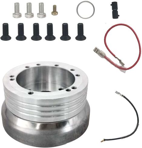 محول محور عجلة القيادة 5 و6 فتحات، مناسب لجنرال موتورز تشيفي جي إم سي 1969-1994 الطراز المختار (فضي) in Kuwait