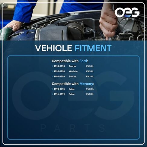 OEG Parts New Alternator Compatible With Ford OHV Taurus Mercury Sable 1994-1999 130 Amp Updated Design F4DUAD, F4DUBA, F6DUFA, F8DUAA, F8PUCA, AFD0033, 40014021, 40014021R, 90025070 in Saudi Arabia