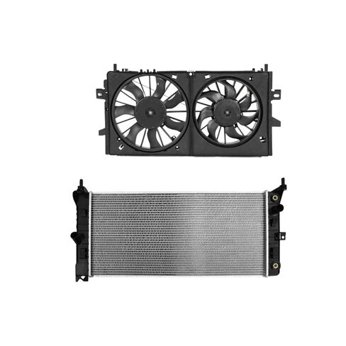 Replacement Parts for Radiator&Dual Cooling Fan Assembly Kit for Chevrolet Impala 2006-2011 Buick Mod-A58PP-44381 in Saudi Arabia