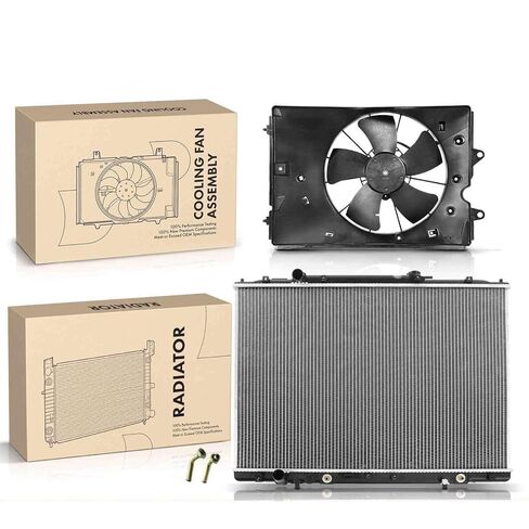 Replacement Parts for Radiator&Cooling Fan Assembly Kit for Honda Pilot 2009-2015 Ridgeline V6 3.5L Mod-A58PP-32659 in Saudi Arabia