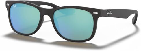 نظارات شمسية Ray-Ban Junior XS Kids' New Wayfarer RJ9052S مربعة للأولاد والبنات الصغار + حزمة مع مجموعة DIW in Kuwait