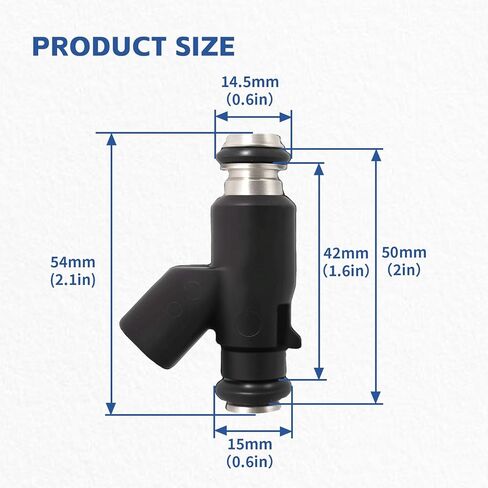 حاقن الوقود لـ HiSun ​​EFI UTV ATV 450 500 550 Axis 500 Massimo TSC MSU YS Coleman Outfitter 500 UT500 Cub cadet Challenger 550 Sector 550 Vector 500-Replace 28160355 16400-004C-0000 in Kuwait