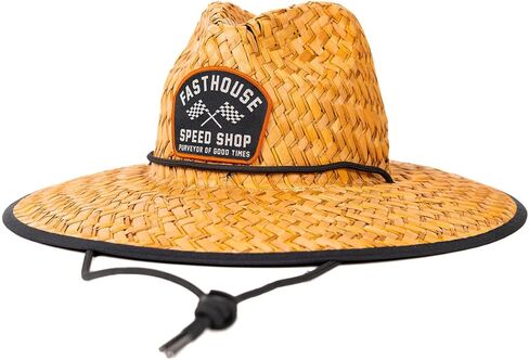 FASTHOUSE Crossroad Straw Hat (Dark Natural, One Size) in Saudi Arabia